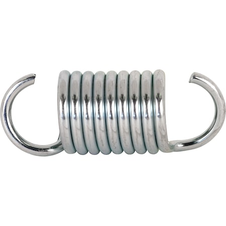 Prime-Line Extension Spring, 3/4 in. x 2 in., 0.105 in. Diameter, Closed Single, PK2 SP 9614